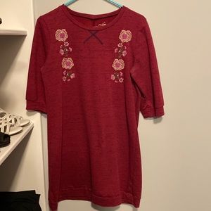 A beautiful, sweater dress. Goes great with boots in the Fall.